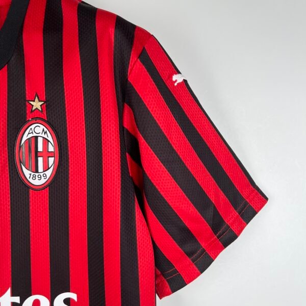 Camiseta retro AC Milan 2019-2020 manga
