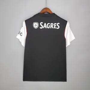 Camiseta retro Benfica negro-blanco 2013-2014 dorsal