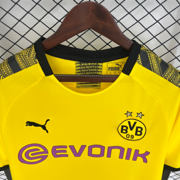 Camiseta retro Borussia Dortmund 2019-2020 Reus cuello