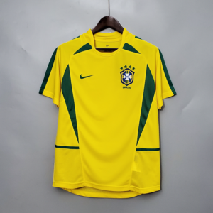 Camiseta retro Brasil 2002 Ronaldo