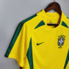 Camiseta retro Brasil 2002 Ronaldo lateral