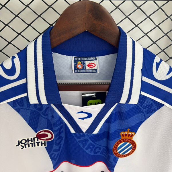 Camiseta retro Espanyol 1999-2000 Dani cuello