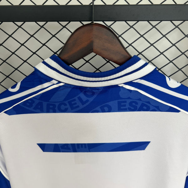 Camiseta retro Espanyol 1999-2000 Dani cuello anterior