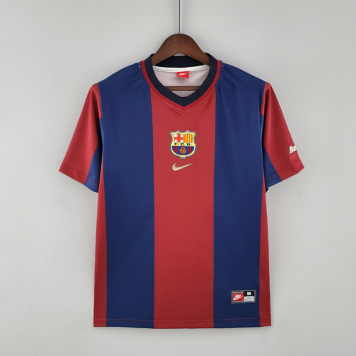 Camiseta retro FC Barcelona Xavi 1998-1999