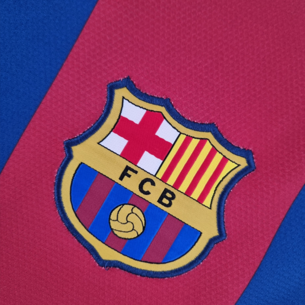 Camiseta retro FC Barcelona manga larga 2010-2011 escudo
