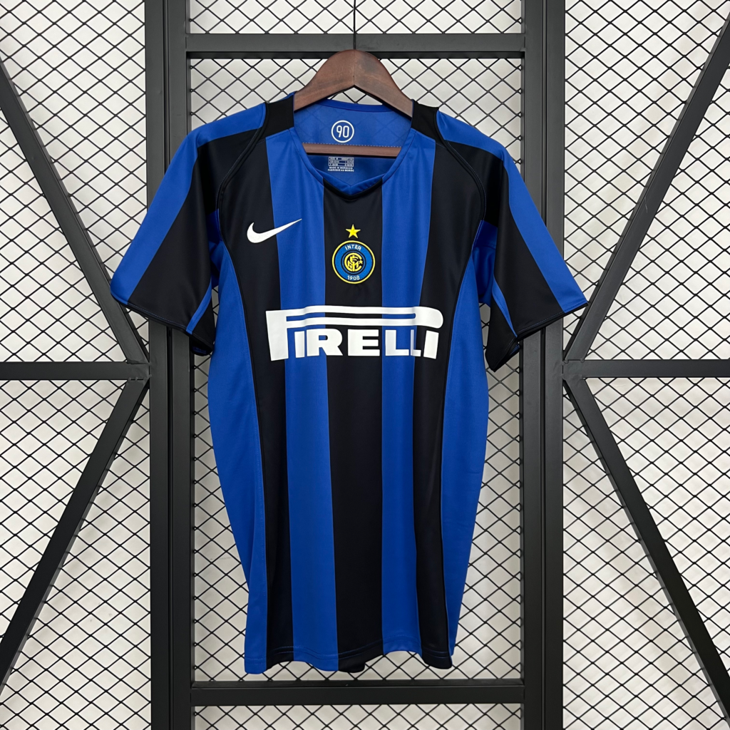 Camiseta retro Inter Milan 2004-2005 Adriano primera equipacion