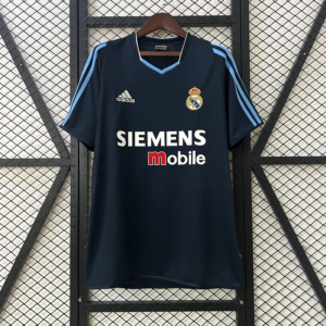 Camiseta retro Real Madrid Azul 2003-2004