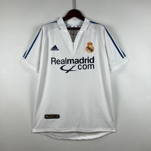 Camiseta retro Real Madrid Blanca 2001-2002