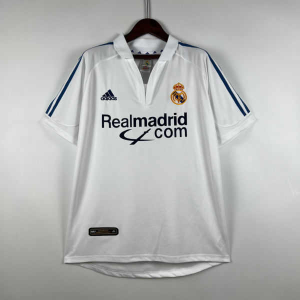 Camiseta retro Real Madrid Blanca 2001-2002