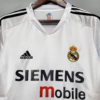 Camiseta retro Real Madrid Zidane 2004-2005 cuello