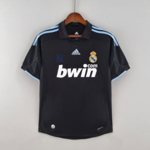 Camiseta retro Real Madrid negra 2009-2010