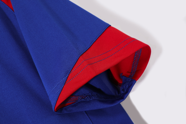 Camiseta retro azul Manchester United 2005-2006 manga