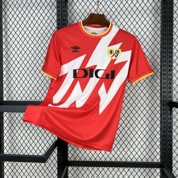 Camiseta roja Rayo Vallecano 2025-2026