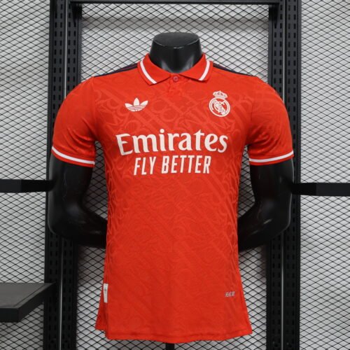 Camiseta roja Real Madrid 2024-2025