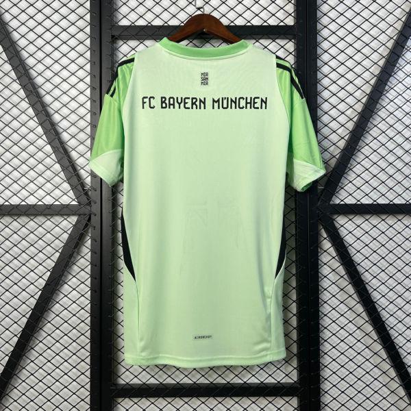 Camiseta verde Bayern Munich 2025-2026 dorsal
