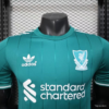 Camiseta verde Liverpool 2025-2026 cuello
