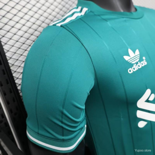 Camiseta verde Liverpool 2025-2026 manga