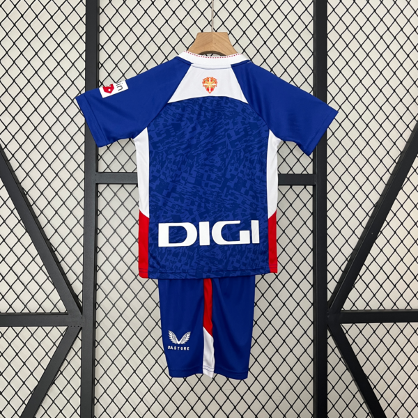 Conjunto Niño Athletic Bilbao 2024-2025 Azul dorsal