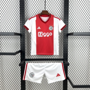 Conjunto niño Ajax rojo-blanco 2025-2026