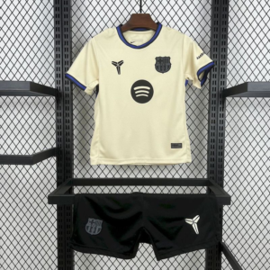 Conjunto niño FC Barcelona Beige 2025-2026