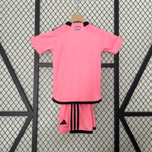 Conjunto niño Inter Miami rosa 2024-2025 dorsal