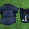 Conjunto niño Real Madrid negro 2025-2026 dorsal