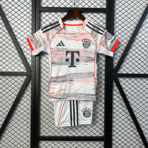 Conjunto niño blanco Bayern Munich 2025-2026