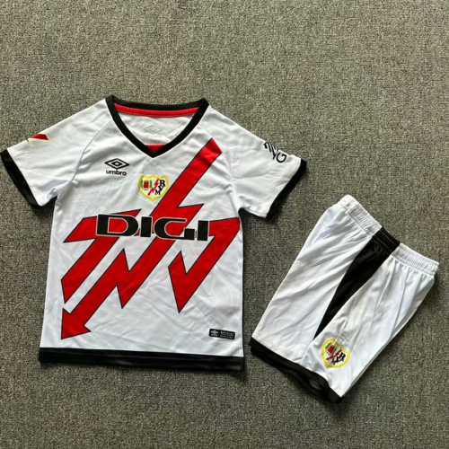 Conjunto niño blanco Rayo Vallecano 2024-2025