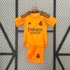 Conjunto niño naranja Real Madrid 2024-2025
