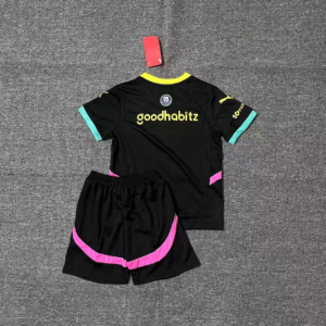 Conjunto niño negro PSV 2024-2025 dorsal