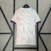 camiseta Francia 2024 Blanca rayado dorsal