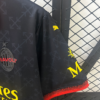 Camiseta AC Milan negra 2025-2026 manga