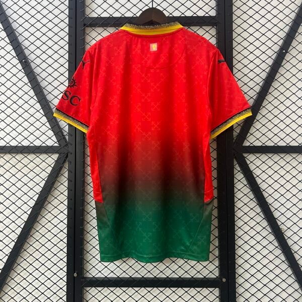 Camiseta AC Milan roja 2025-2026 dorsal