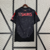 Camiseta Benfica 2024-2025 Negra dorsal