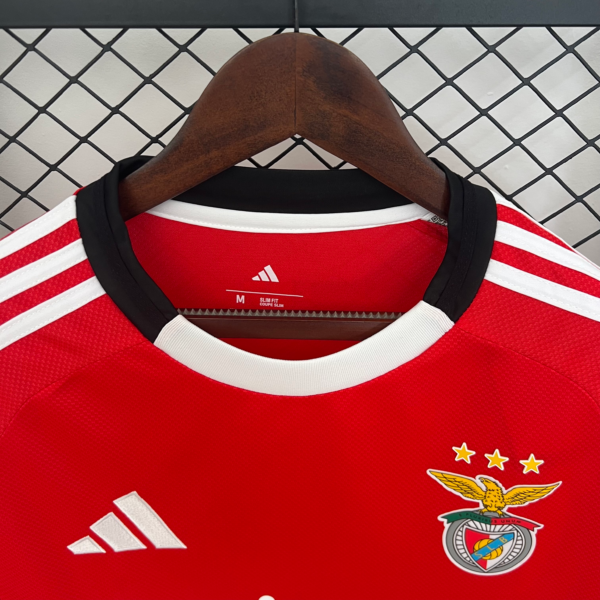 Camiseta Benfica 2025-2026 Manga Larga cuello