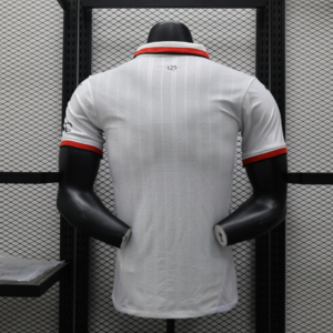 Camiseta Blanca AC Milan 2024-2025 dorsal