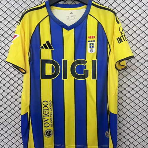 Camiseta Real Oviedo 2025-2026 amarillo