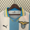 Camiseta Retro Lazio 1999-2000 albiceleste cuello