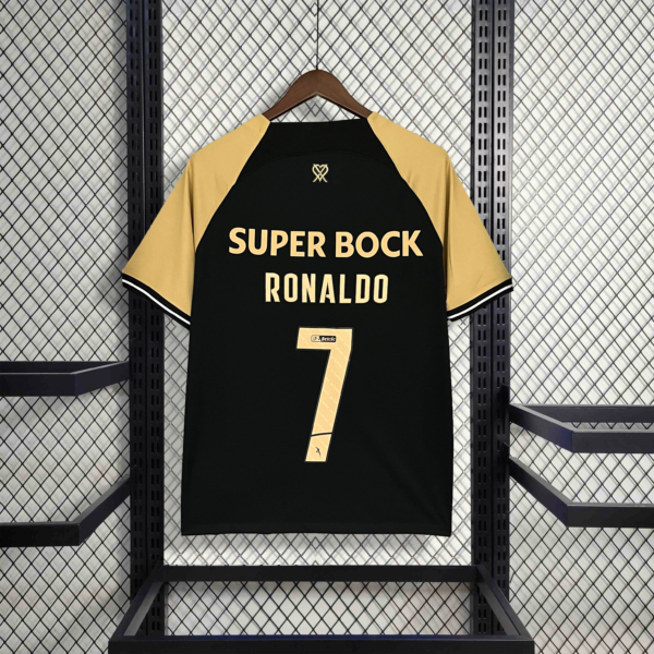Camiseta Sporting Lisboa Ronaldo 2023-2024 dorsal