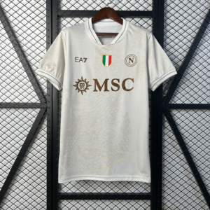 Camiseta blanca Napoli 2025-2026
