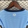 Camiseta celeste Celta de Vigo 2025-2026 cuello anterior