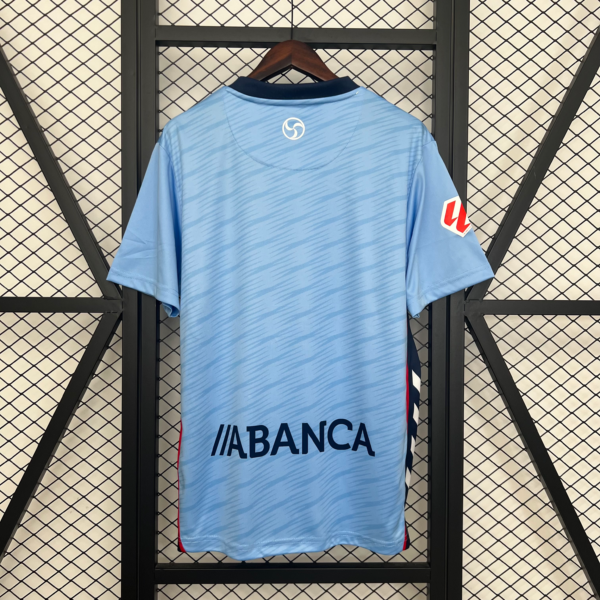 Camiseta celeste Celta de Vigo 2025-2026 dorsal