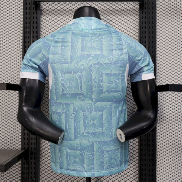 Camiseta celeste Juventus 2025-2026 dorsal