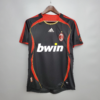 Camiseta retro AC Milan negra 2006-2007 tercera equipacion