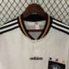 Camiseta retro Blanca Alemania 1996 cuello