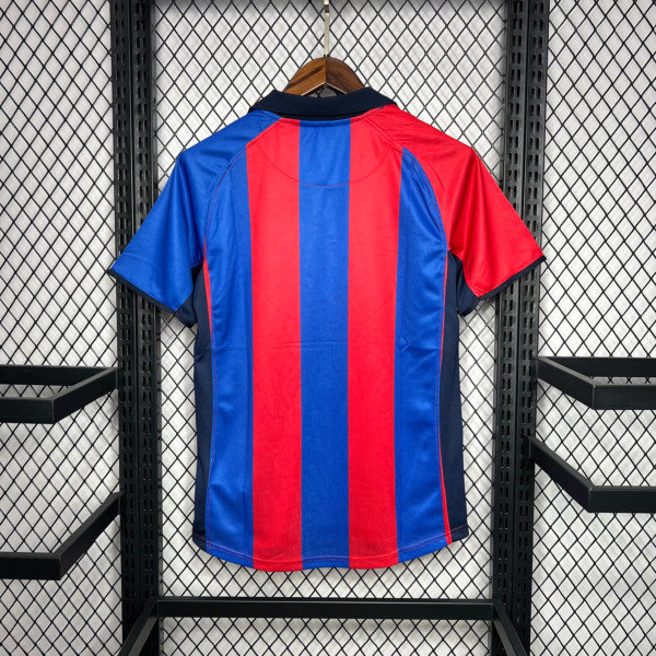 Camiseta retro FC Barcelona 2001-2002 Rivaldo dorsal