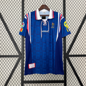 Camiseta retro Francia Zidane 1996