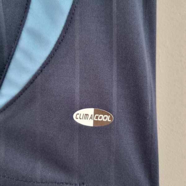 Camiseta retro azul Argentina 2006 material