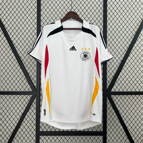Camiseta retro blanca Alemania 2006