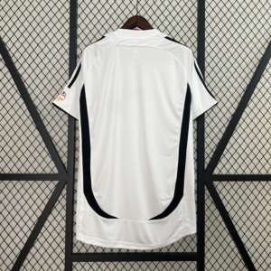 Camiseta retro blanca Alemania 2006 dorsal